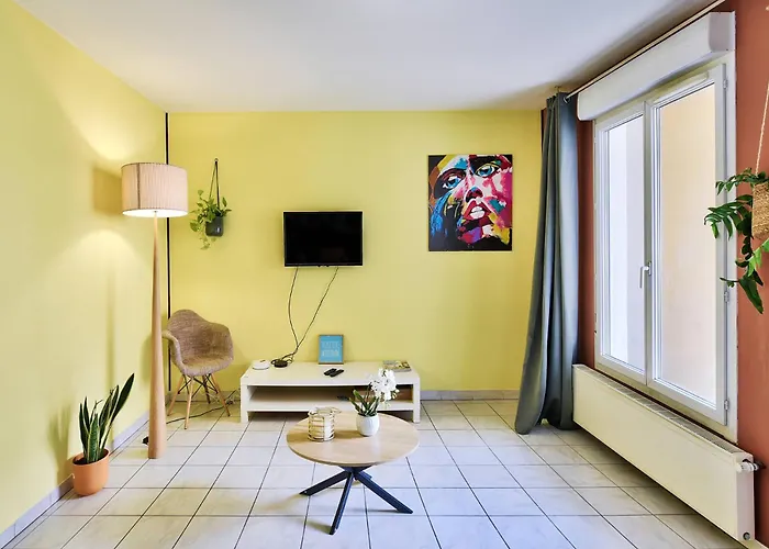 아파트 Soyeux De La Bruyere/ Grenoble*parking Gratuit